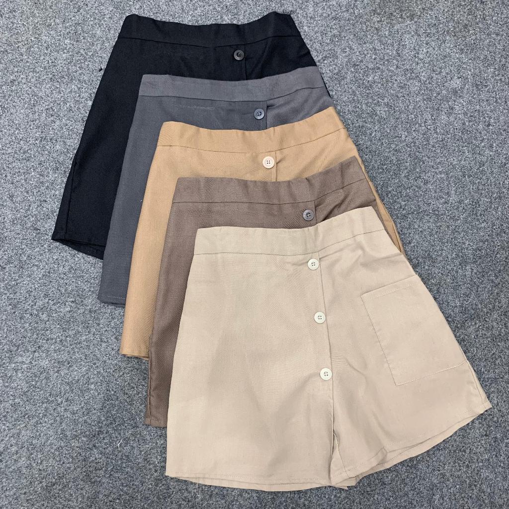 KOREAN MINI SKIRT / HOT PANTS WANITA / CELANA ROK PENDEK / ALYSSA SKORT WANITA / HOTPANTS KOREAN MINI SKIRT