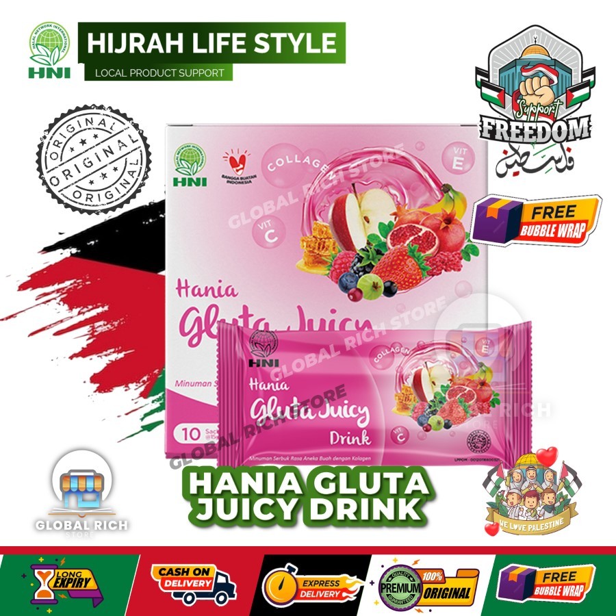 

COLLAGEN HANIA GLUTA JUICY DRINK - HNI HPAI