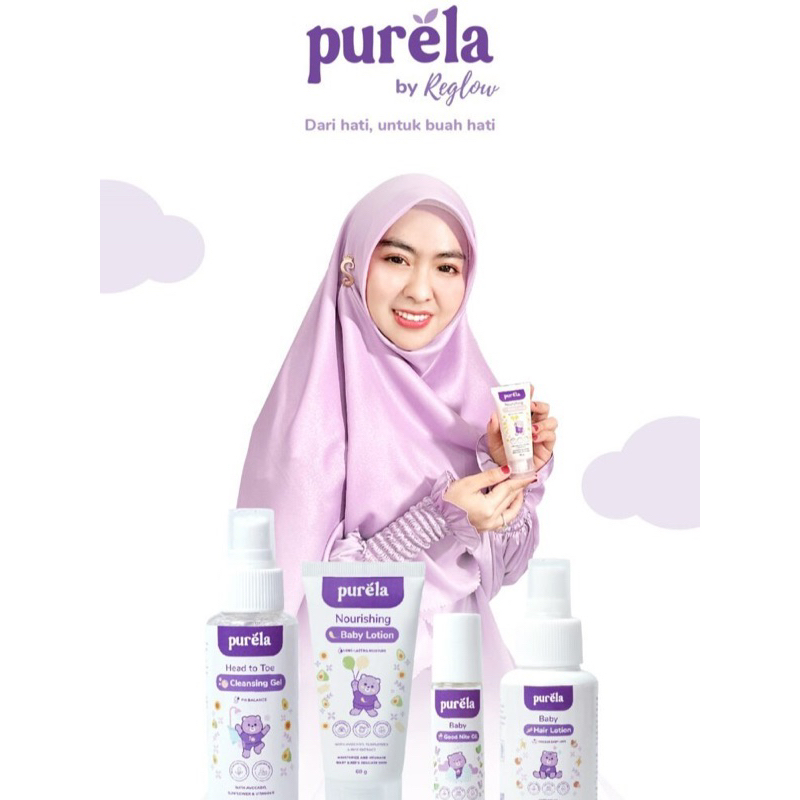 Purela Satu Paket - Purela Satu Set Skincare Bayi & Anak-anak
