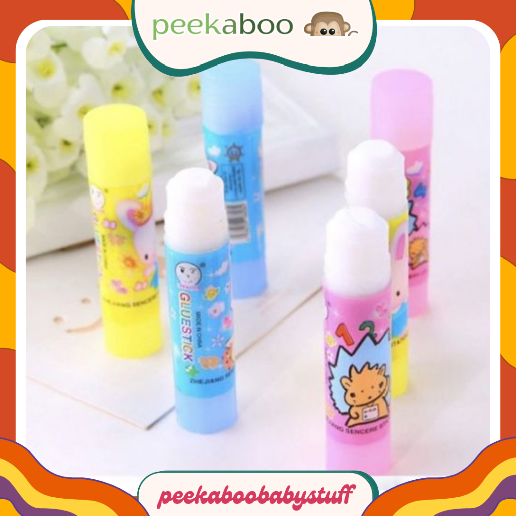 

(COD)LEM STIK/STICK/ GLUE STICK/LEM BATANG FANCY KERTAS MURAH 10gr
