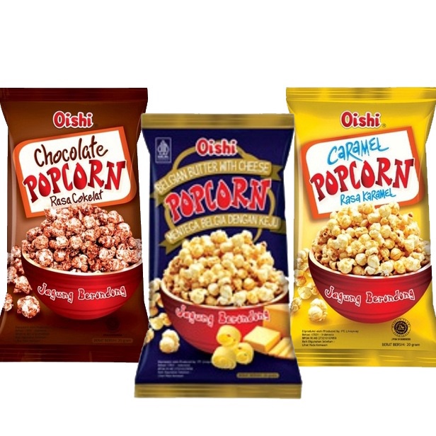 

3l Baru OISHI POPCORN RENCENG 10 x 20gr COKELAT KARAMEL MENTEGA BELGIA KEJU SNACK JAGUNG BERONDONG CHOCOLATE CARAMEL CEMILAN ANAK MAKANAN RINGAN GROSIR MURAH PARSEL HAMPERS PARCEL RENCENGAN Stok Sedikit