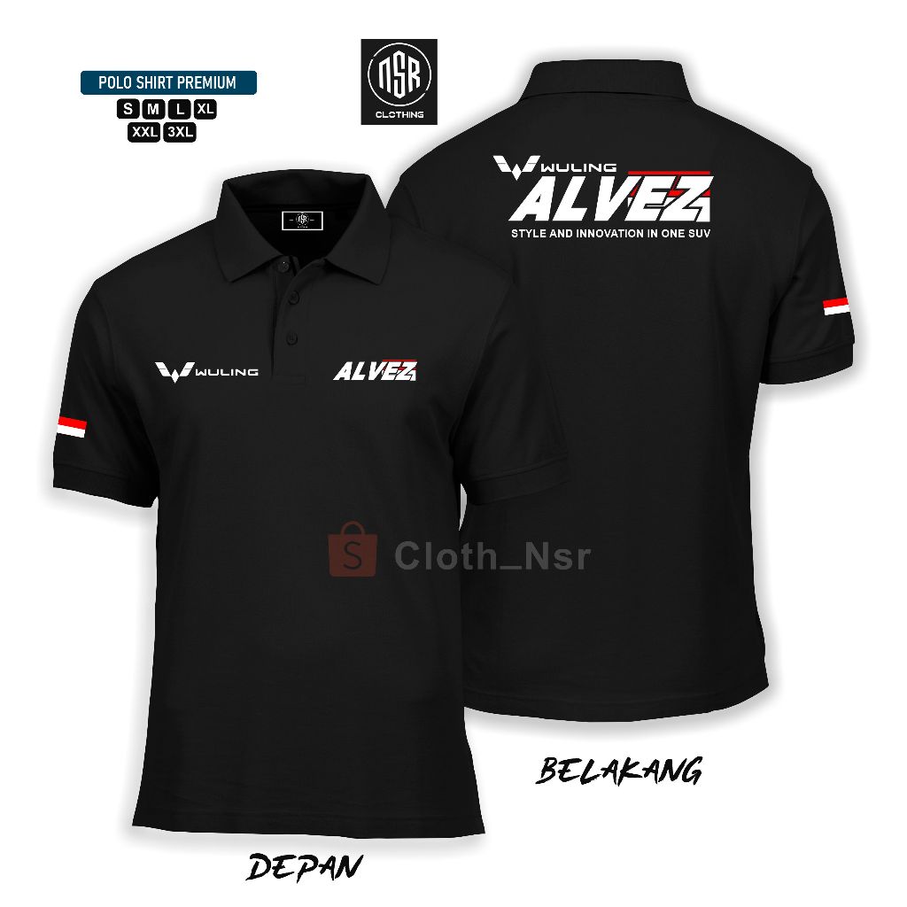 polo shirt wuling alvez/polo wuling/baju wuling/wuling alvez