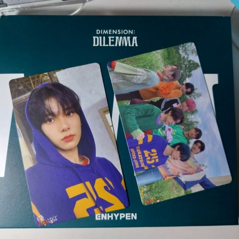 Heeseung hoodie esse pc enhypen photocard essential dd dimension dilemma