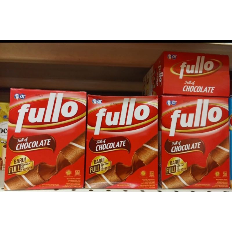 

FULLO perkotak dan isi 24x7g ada dua rasa vanilla dan coklat