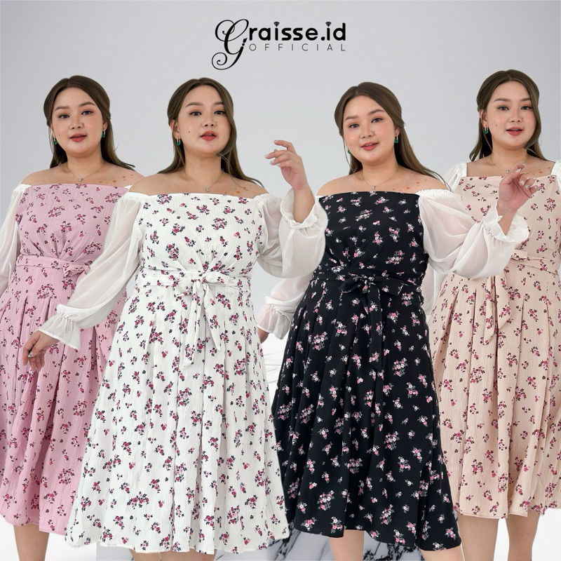 ERICA Korean Bigsize Dress | Dress Jumbo