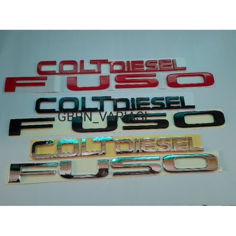 Emblem Logo Fuso canter / emblem canter fuso / emblem colt diesel / emblem fuso L300 / emblem fuso c