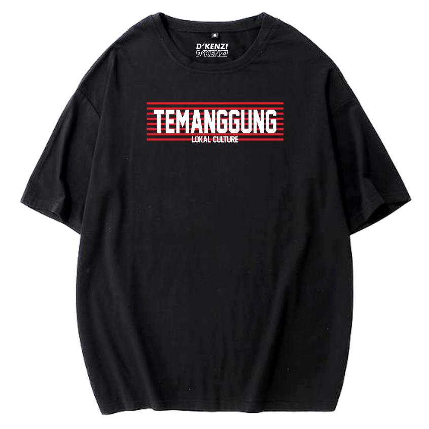 Kaos Temanggung Tshirt kota Temangggung Lokal Culture cotton combed 30s