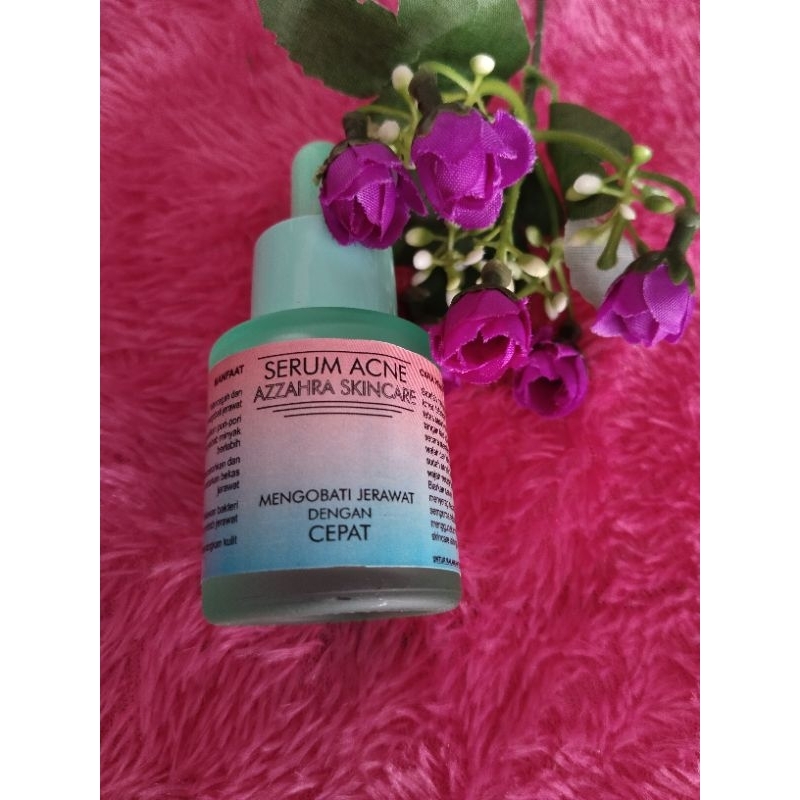 Serum Azzahra, serum acne, serum glowing, serum putih, serum whitening