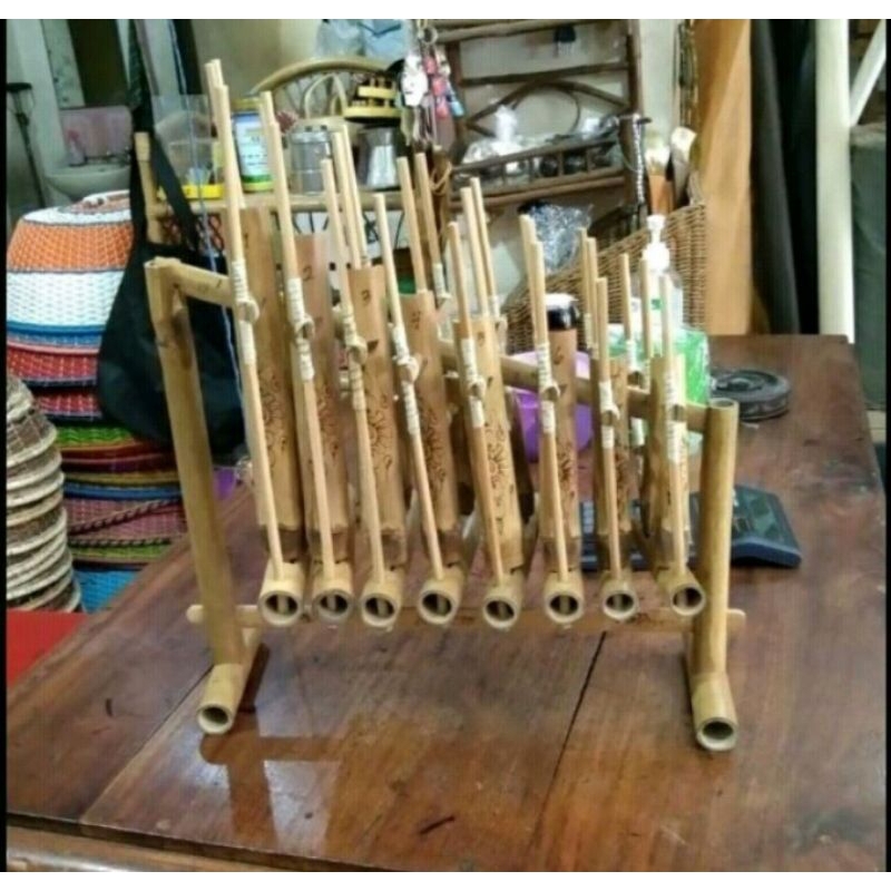 Angklung 1 Oktaf MINI UNTUK Anak TK atau SD