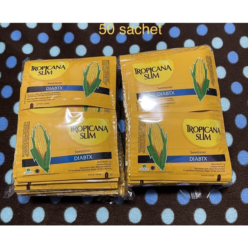 

HOT Product Tropicana Slim Diabtx isi 50 Sachet serbuuu !