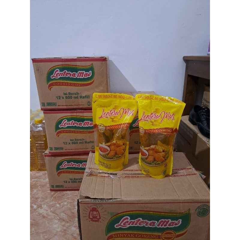 

minyak goreng lentera isi bersih 800 ml