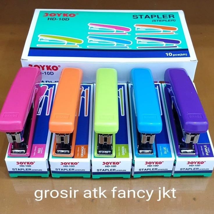 

HD 10 D Stapler Stepler Jepretan Cekrekan Hekmesin Joyko HD-10D