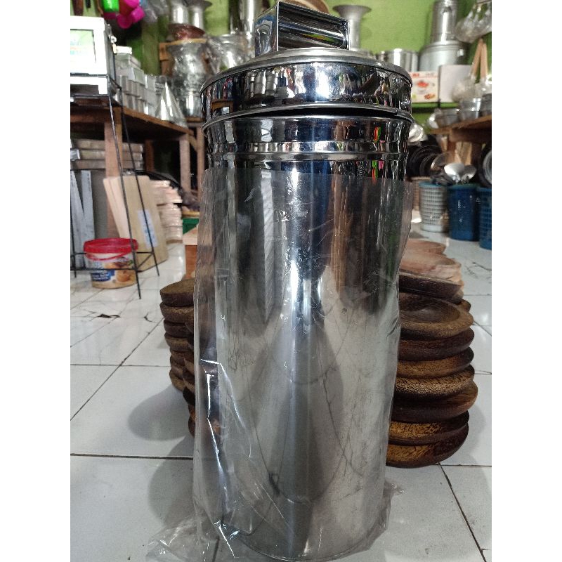 Tong es krim.Buleng es krim uk 22cm stainlies tebal