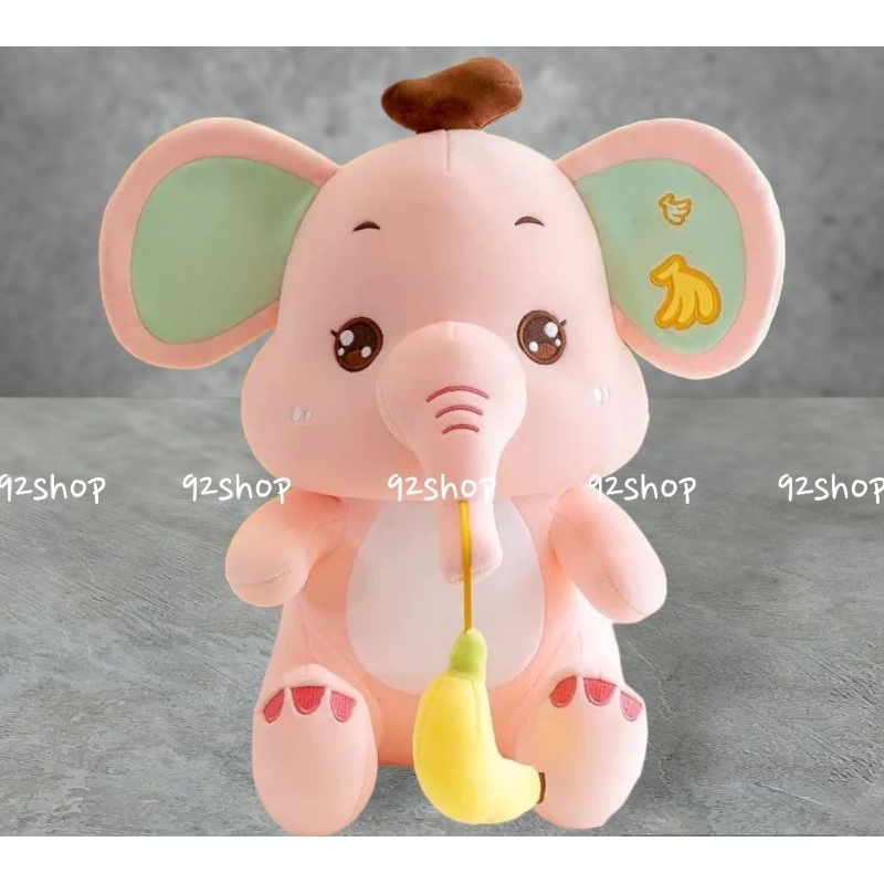 Boneka gajah mainan gajah boneka elephant boneka gajah miniso