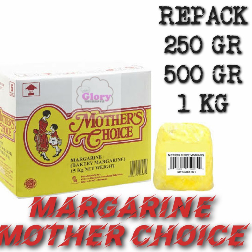 

➜ mentega mother choice margarine repack 1kg ✫Baru