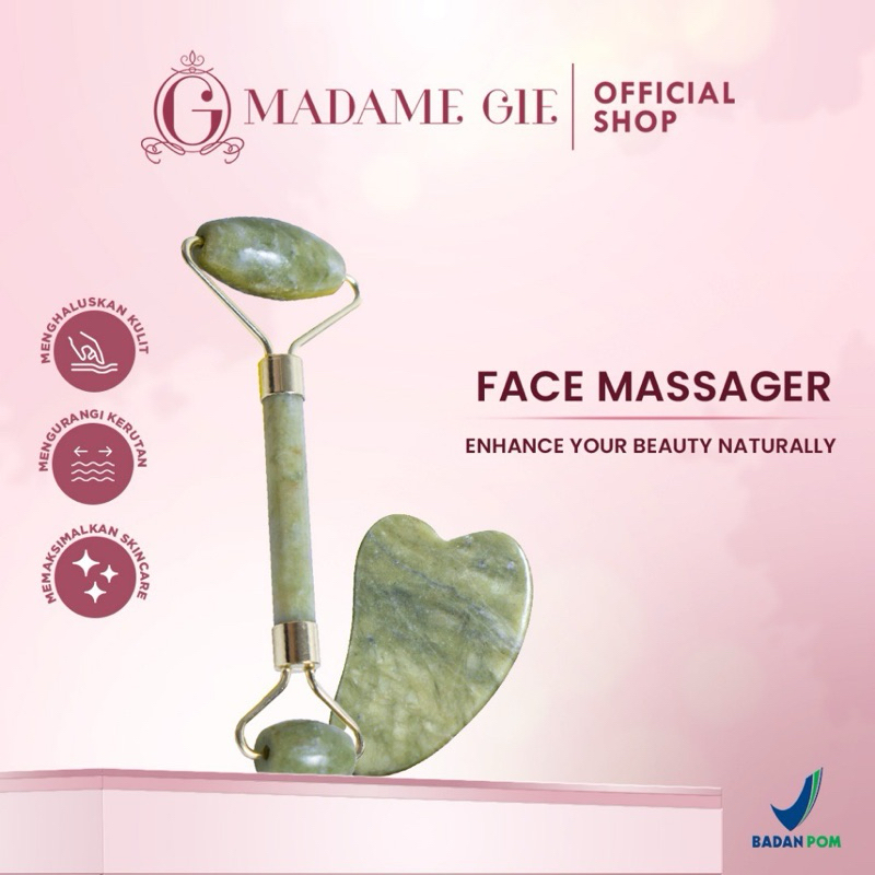 Madame Gie Jade / Face Roller 2in1 Massager