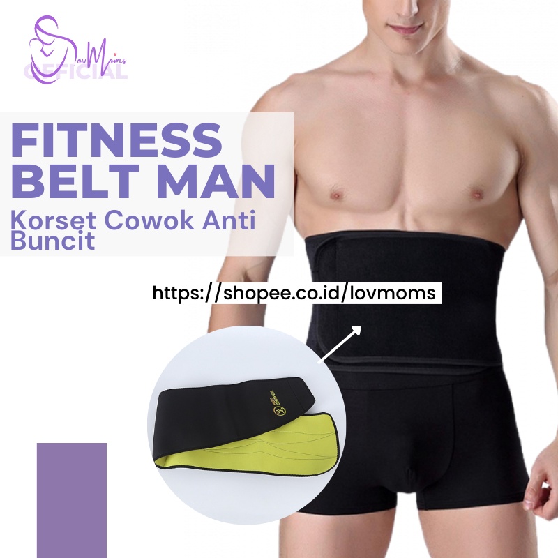 Discount Today Korset Pria Pembakar Lemak Waist Man Pengecil Perut Corset Pelangsing Korset Bakar Le