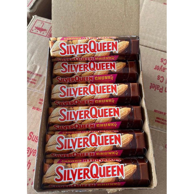 

SilverQueen Chunky Bar mede 12x 30gr tkpm9