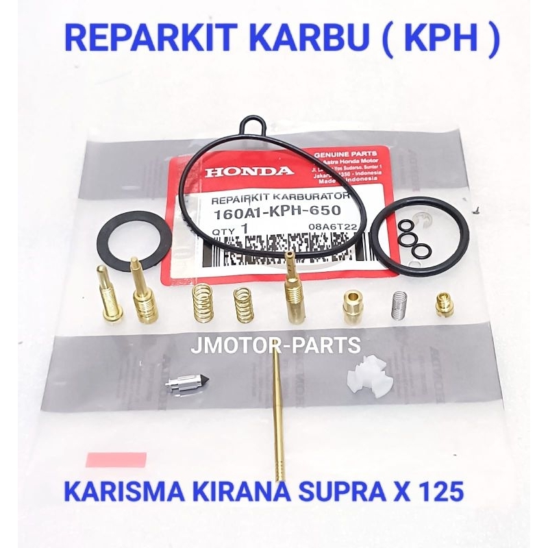 PROMO REPAIRKIT ( KPH ) REPARKIT KARBURATOR DALEMAN CARBU SUPRA X 125 LAMA KARISMA KIRANA SUPRA X