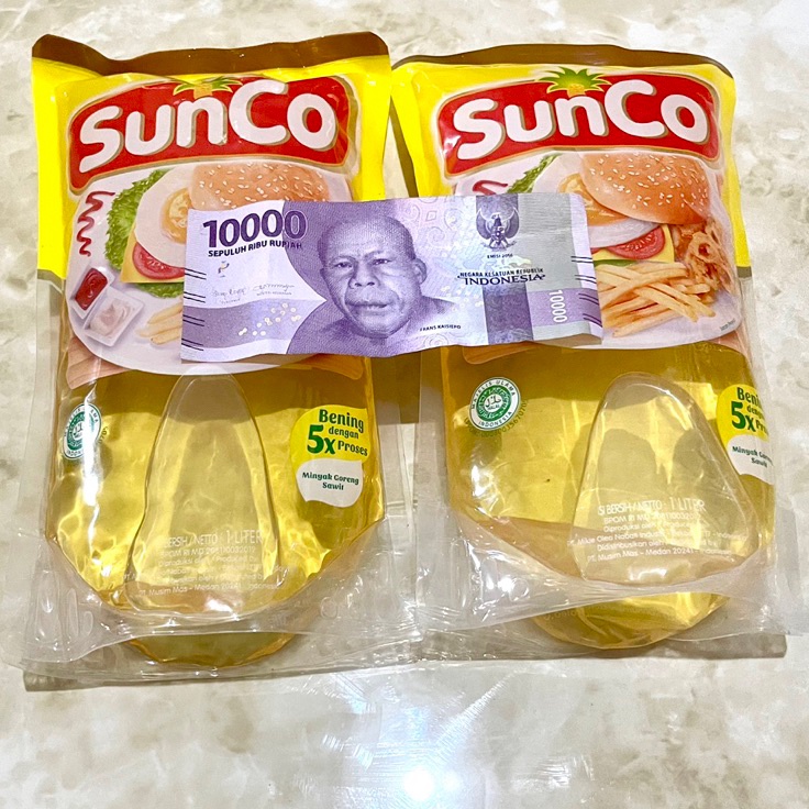 

Super Promo✤ Minyak Goreng Sunco 1L X 2pcs + Cashback 10rb F51