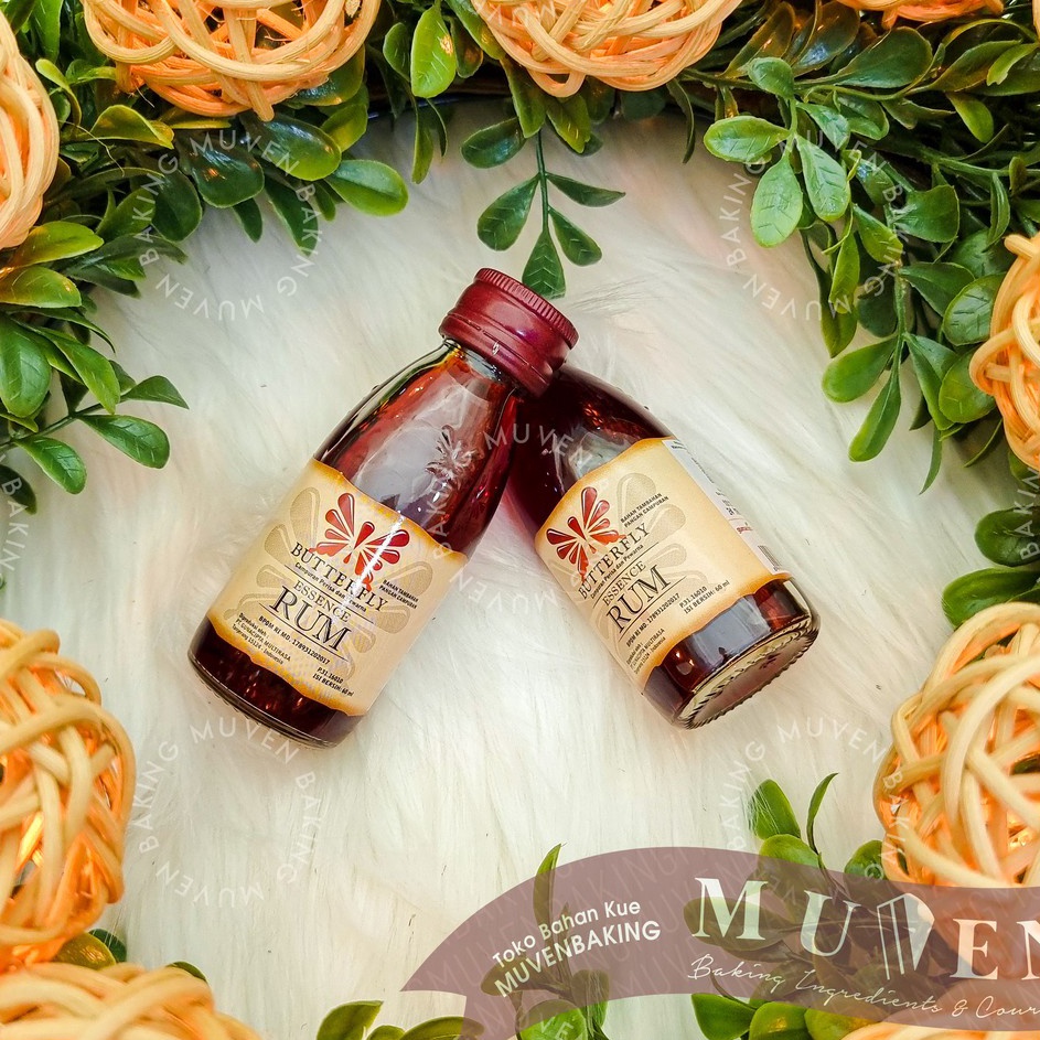 

❂Stock Banyak✤➵ RUM JAMAICA BUTTERFLY ESSENCE 60 ml / RHUM JAMAICAN KOEPOE J43
