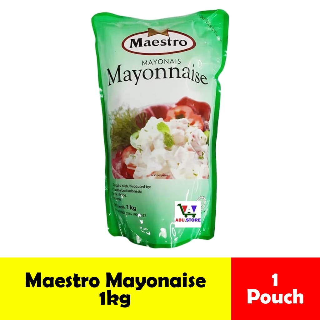 

Maestro Mayonaise Kemasan Pouch isi 1000 gr / 1kg