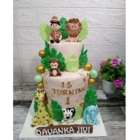 

Jungle Cake Tumpuk 2 Tier