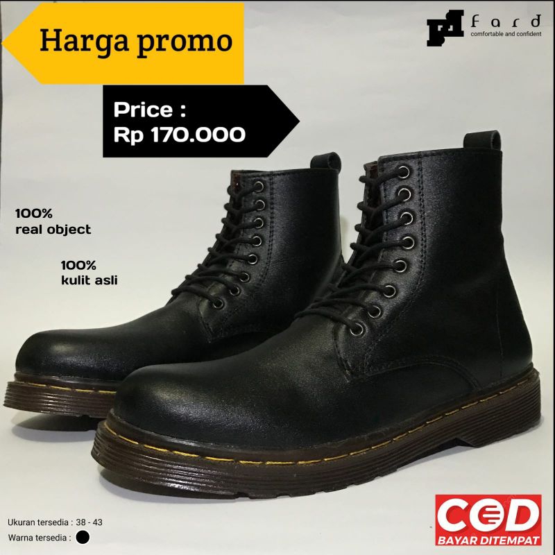 sepatu dokmar tinggi