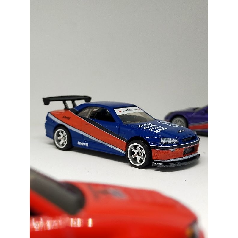 hotwheels Nissan skyline GTR r34 Monalisa