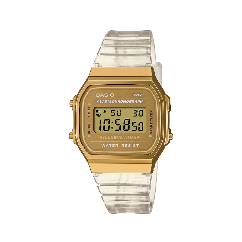 Casio Jam Tangan unisex Digital Original A168XESG-9ADF