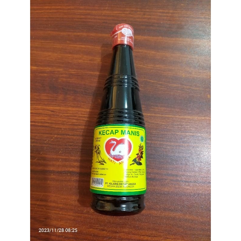 

KECAP MANIS CAP HATI DUA ANGSA 275 ml( hijau)