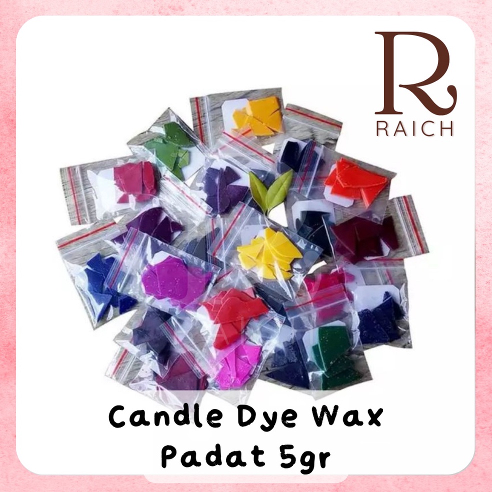 

7A6449 Candle Dye Wax - Pewarna Lilin Padat 5gr Untuk Candle Lilin Container Pillar 3372
