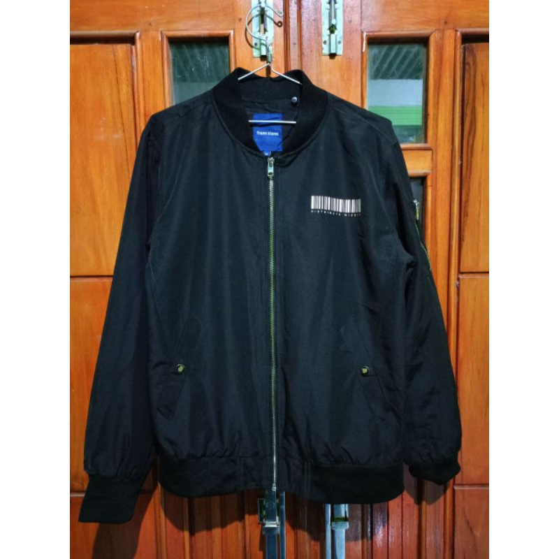 jaket bomber brand frank stone