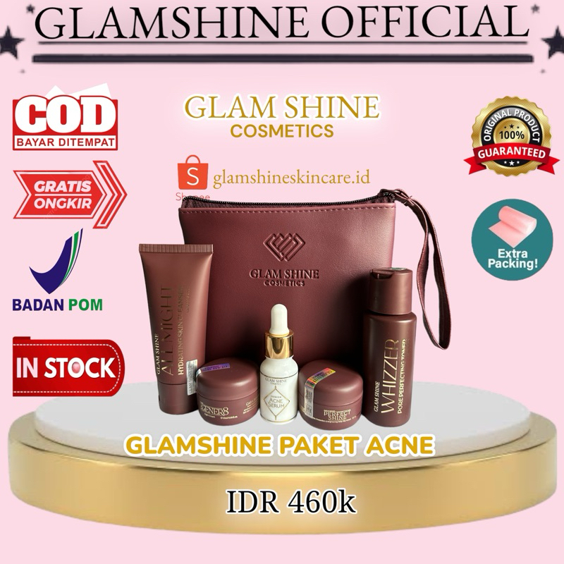 Glamshine Paket Acne Korea Series Glamshineofficial Glameshine Glamshine Skincare