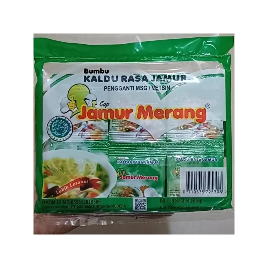 

Cap Merang Bumbu Kaldu Rasa Jamur Pengganti MSG Vetsin Halal 90g / 90 gram Bahan Tambahan Pangan Campuran Masakan Makanan Instant Kitchen Seasoning Mushroom Food Mix Ready New Stock Pekanbaru Riau Indonesia Gratis Free Bebas Ongkir Ojek Gosend Grab COD