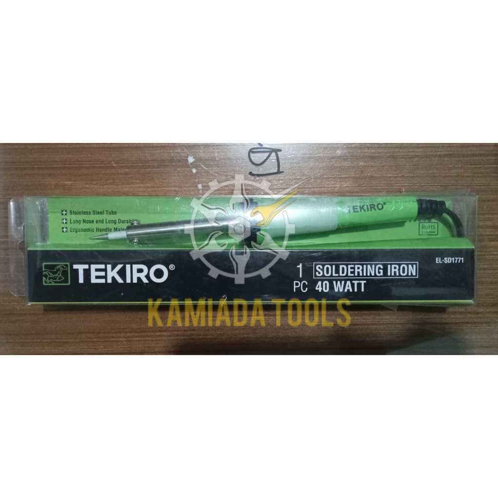 Solder TEKIRO/Solder Lurus 40 Watt TEKIRO/Alat Solder Listrik