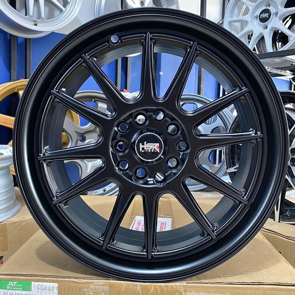 velg mobil hsr ende ring 16 lubang 5 warna hitam gratis ongkir