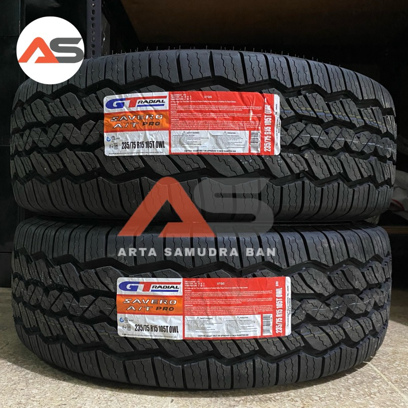 Ban GT Radial Gajah Tunggal Savero A/T AT Pro 235 / 75 R 15 R15