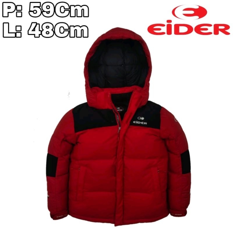 JK85 Jaket Bulang Outdoor Anak 8 Th Eider FP 700 Jaket Bulu Angsa Musim Dingin Hiking Pendaki Gunung