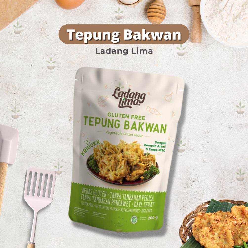 

[✹C70➢] Ladang Lima Tepung Bakwan 200gr - Tepung Bakwan Goreng [248]
