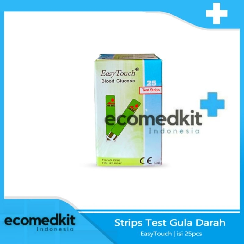 Strip Tes Gula Darah Easy Touch