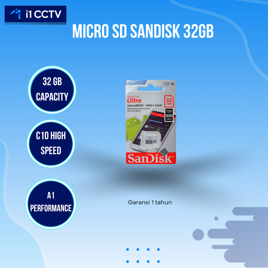 MICRO SD SANDISK 32GB