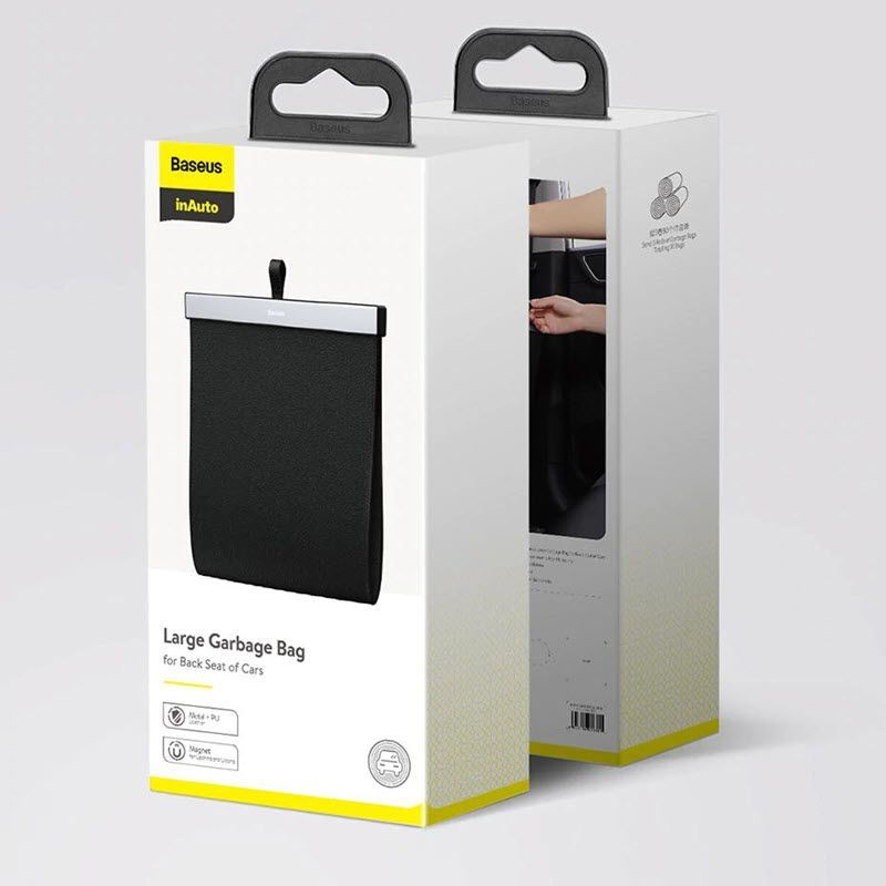 BASEUS LARGE GARBAGE / STORAGE BAG FOR BACKSEAT CAR MULTIFUNCTION