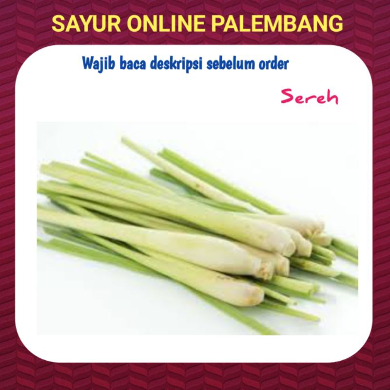 

Sereh Per Ikat - Toko Sayur Sayuran Segar Online Palembang