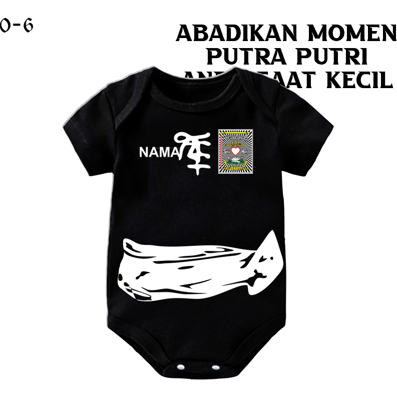 BAJU BAYI JUMPER BABY PSHT PERSAUDARAAN SETIA HATI TERATE 1922 ANAK SILAT KARATE | JUMPER BAYI PSHT 