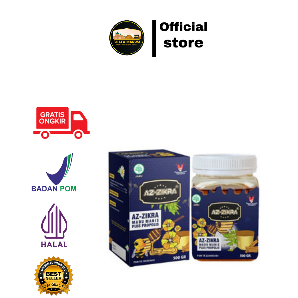 

Madu Azzikra Hutan Super 500gr Kemasan Premium | Untuk Meningkatkan Stamina Tubuh | 100% ORIGINAL