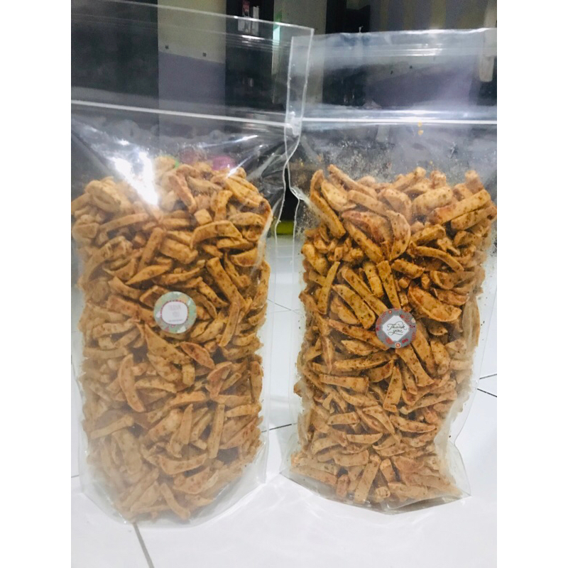 

Basreng pedas daun jeruk 500gram