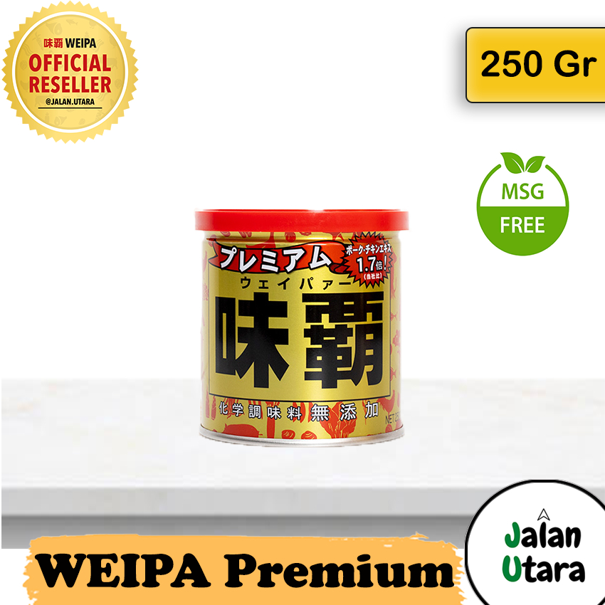 

WEIPA Premium Japan 250gr - Non MSG + Non Lemak Sapi - Jalan Utara