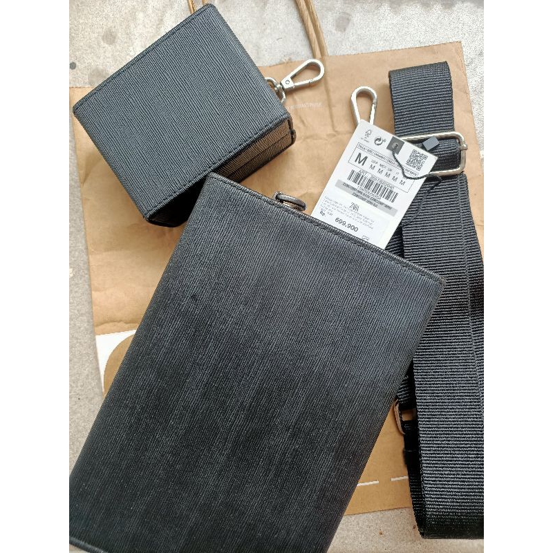 ZARA MAN Selempang Bag Second
