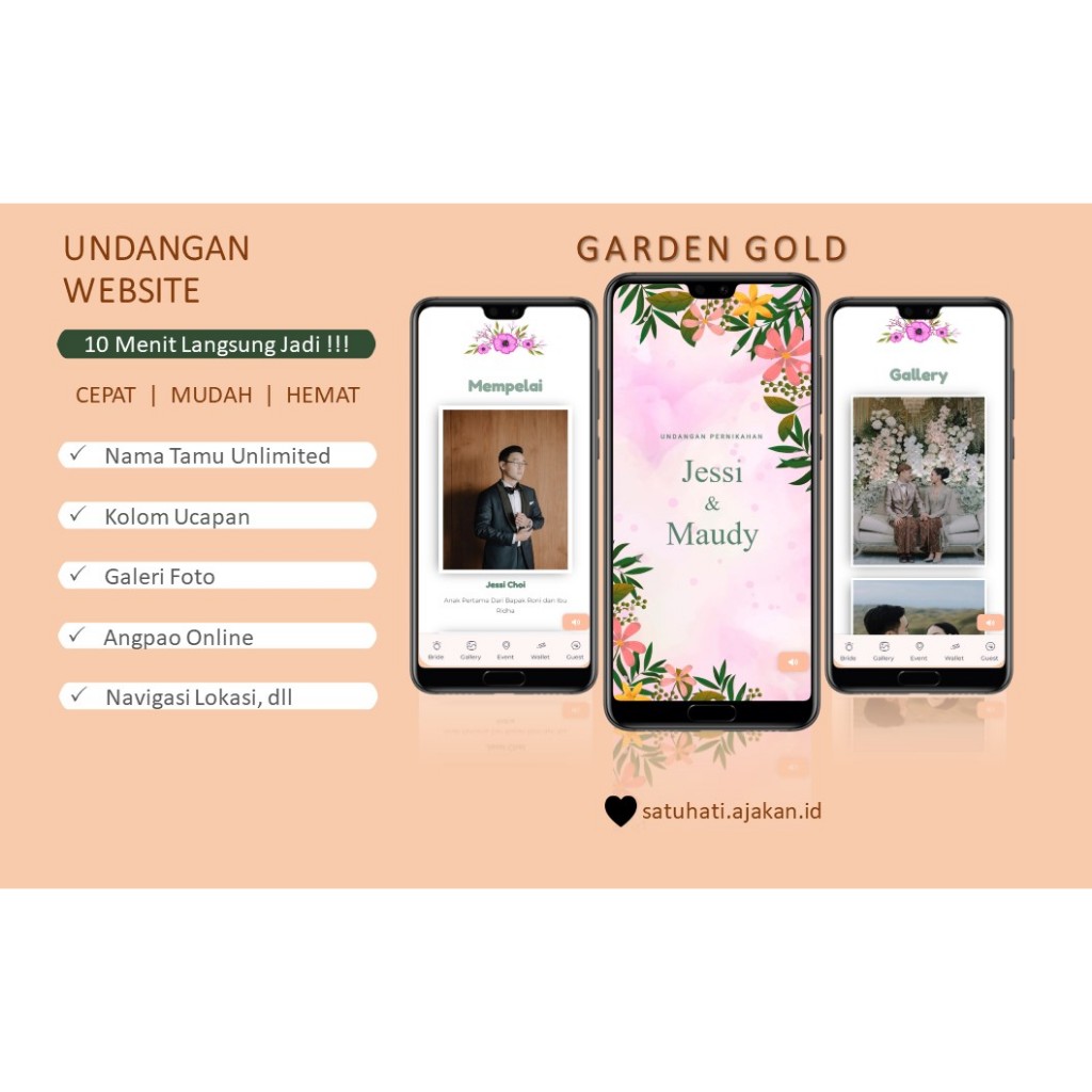 Undangan Digital Pernikahan Undangan Web